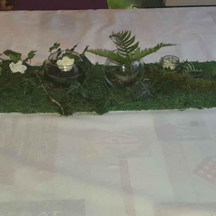 Première essai de table thème forêt enchantée - 3