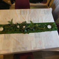 Première essai de table thème forêt enchantée - 2