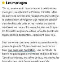 Mariage et coronavirus - 1