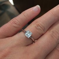 Avez-vous publié une photo de votre bague de fiançailles ? - 1