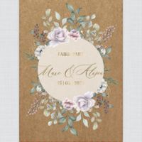 Publie ce modèle de faire-part et dis-nous quelle taille tu as du utiliser ! 😏💌 - 1