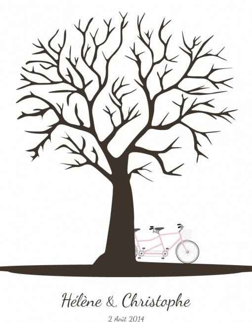 Inspiration arbre à empreinte - 1