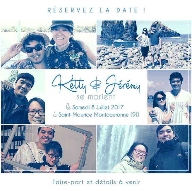 Mon save the date - vos avis - 1