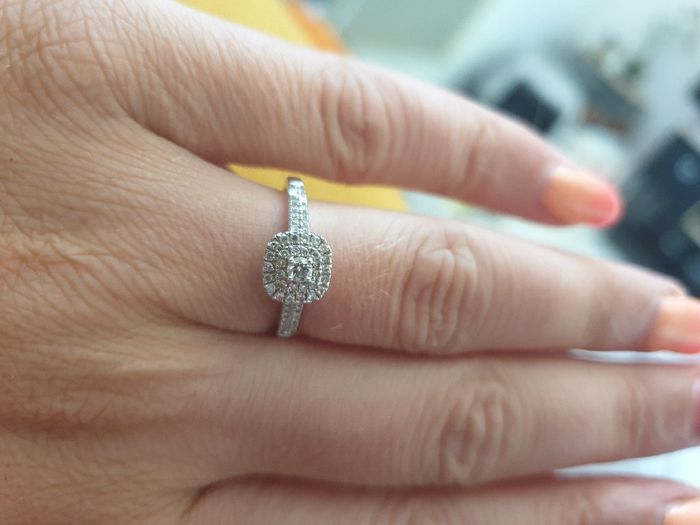 La bague de fiançailles, enfin à mon doigt ! - 1