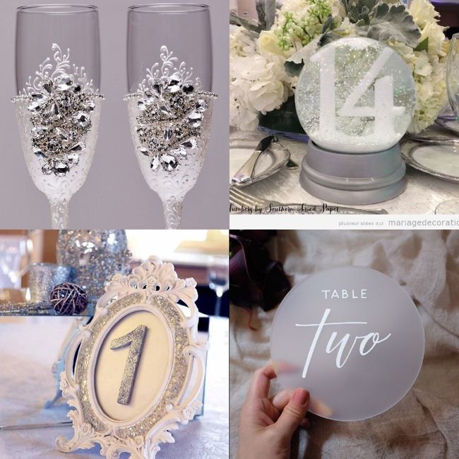 Inspiration thème Mariage Givré ❄ 6