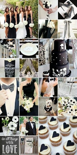 Inspiration mariage "noir" ⚫ 4