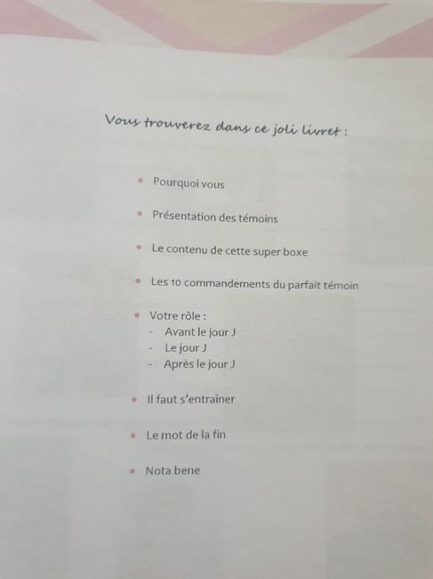 Des petites avancées pour la box temoins 😊 2