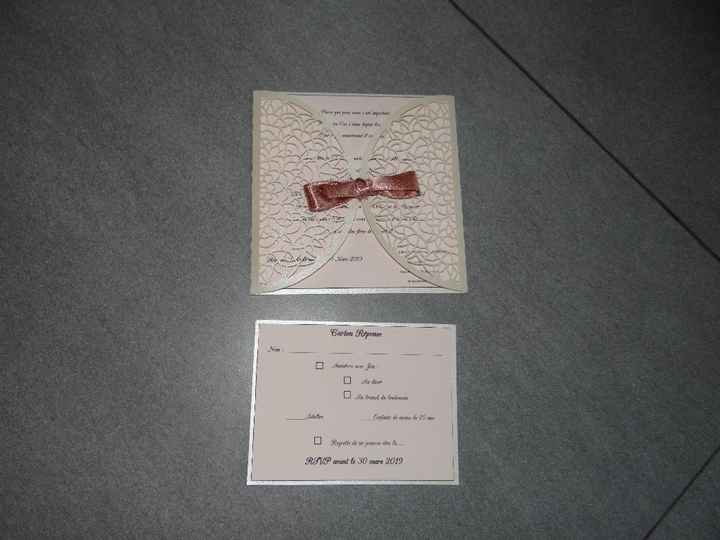 nos faire parts et carton réponse