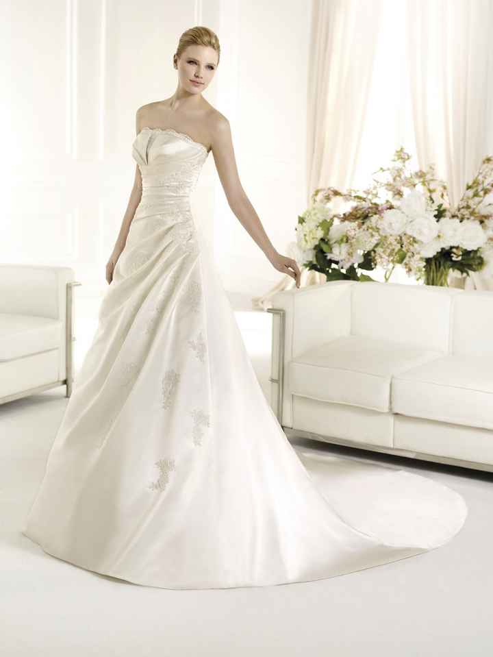 Robe de coeur après 1er essayage