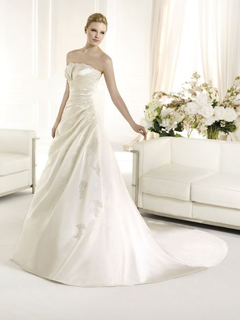 Robe de coeur après 1er essayage