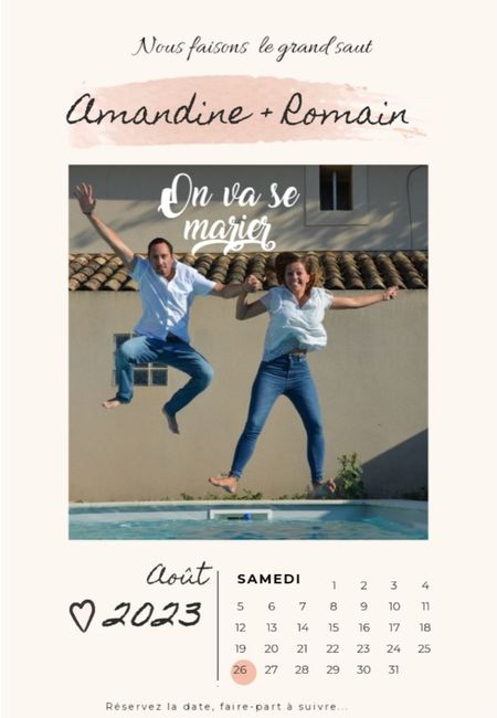 Envoi des faire-parts 6
