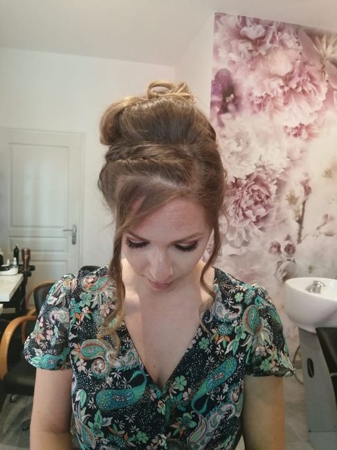 Essai maquillage-coiffure et retouches robe 2