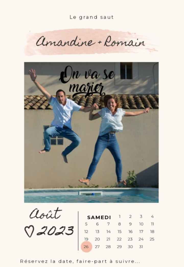 Save the date - 1