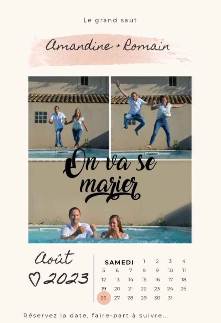 Save the date - 2