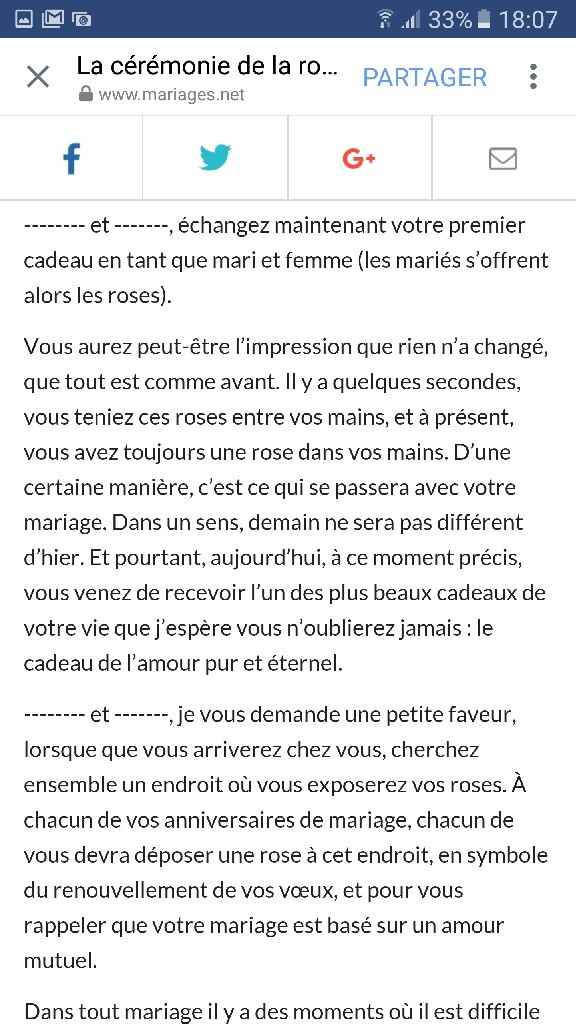 Rituel  de la rose - 1