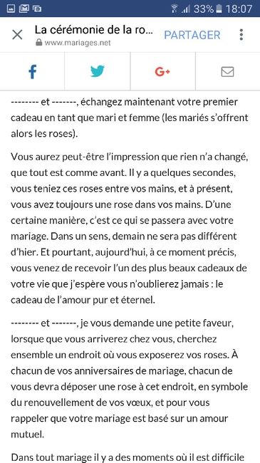 Rituel  de la rose - 1
