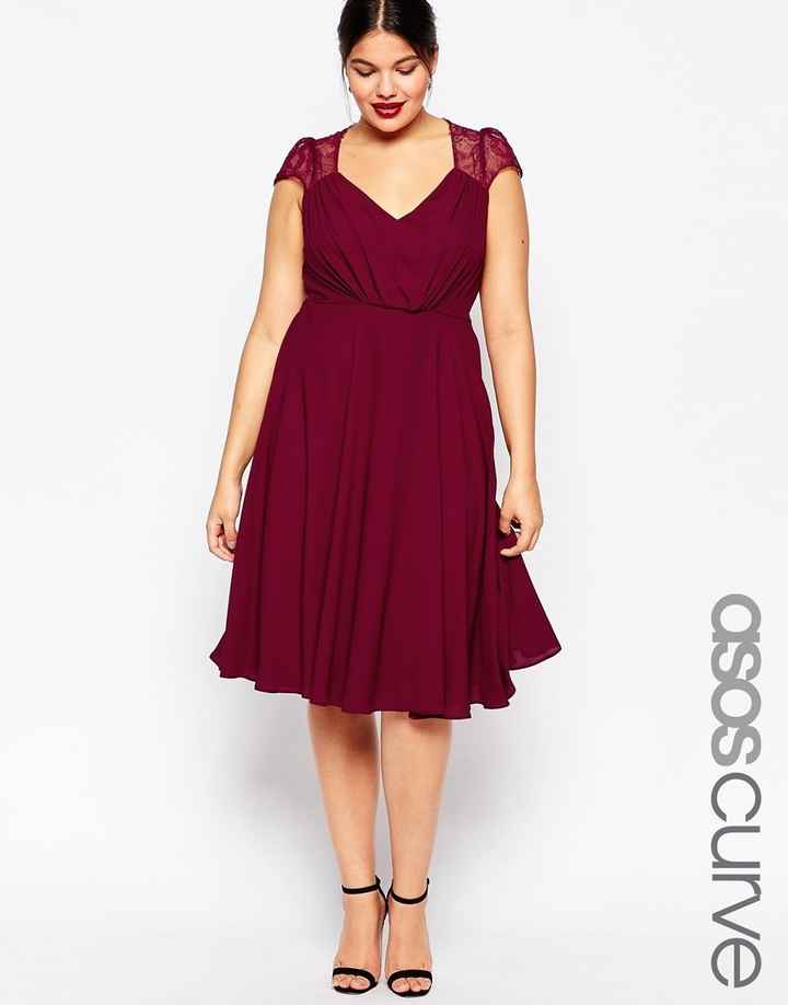 robe bordeaux 