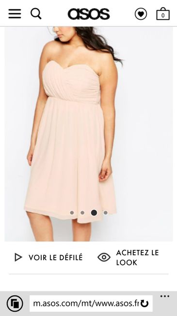 robe lendemain (strapless)