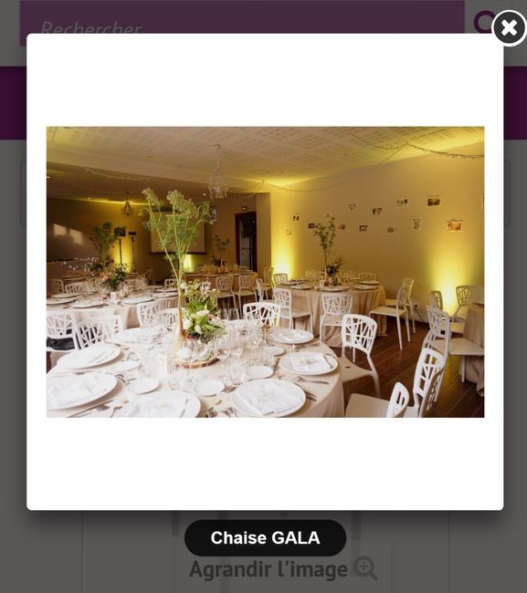 chaises en situation