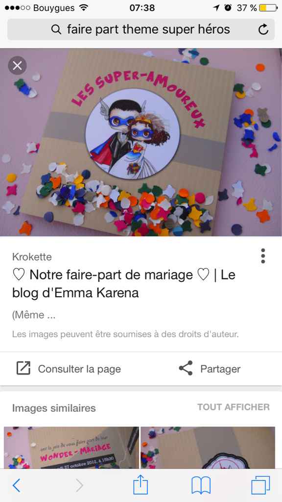 Faire part - 1