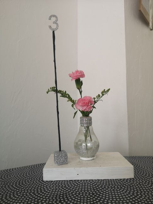 Avancement déco de table 2