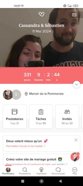 Capture depuis l'application mobile ton compte à rebours et partage-le ⏳😍 13