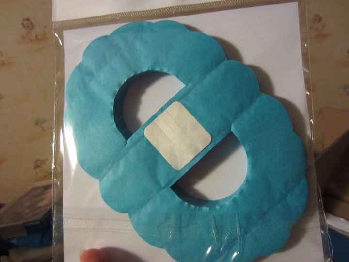 Guirlande soit disant bleu ciel