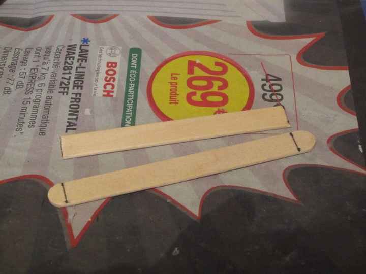 Batons pour les murs