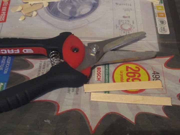 Batons pour les murs 7cm