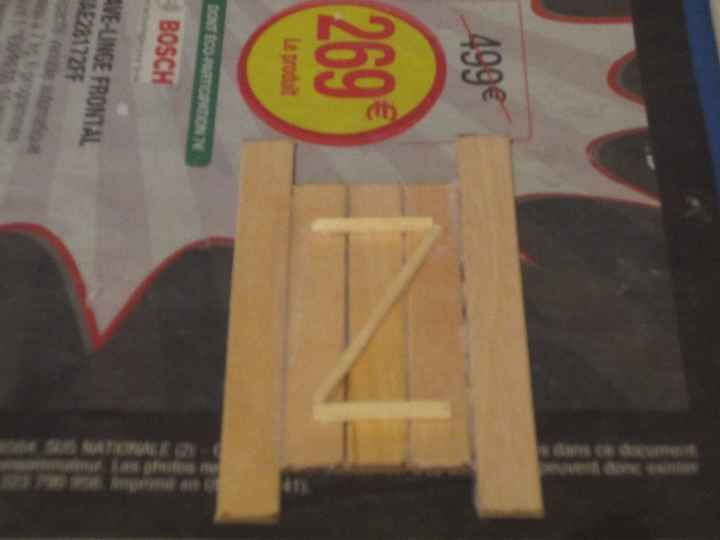 Porte à l'intérieur 6cm