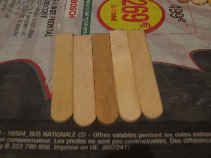 2ème côté du toit 6,5cm