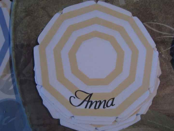 Parasols découper jaunes