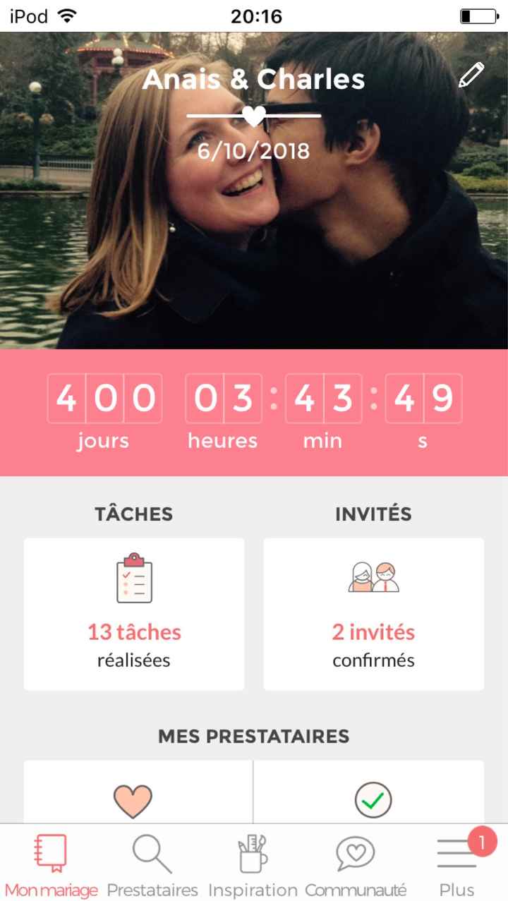  400 jours ! - 1