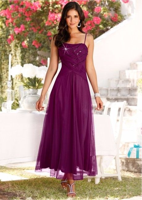 Robe violet pervanche