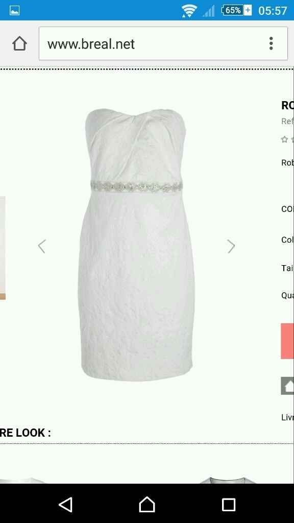 Ma robe pour le lendemain - 1