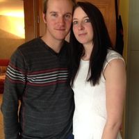 Mon futur mari et moi :)
