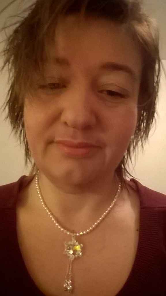 Mon collier Porté. Je l'adore il est superbe