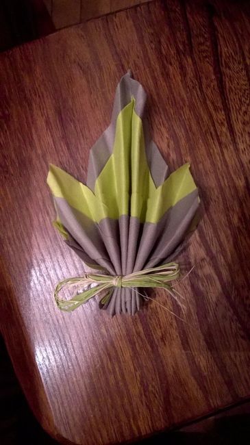 Notre Choix de pliage serviette