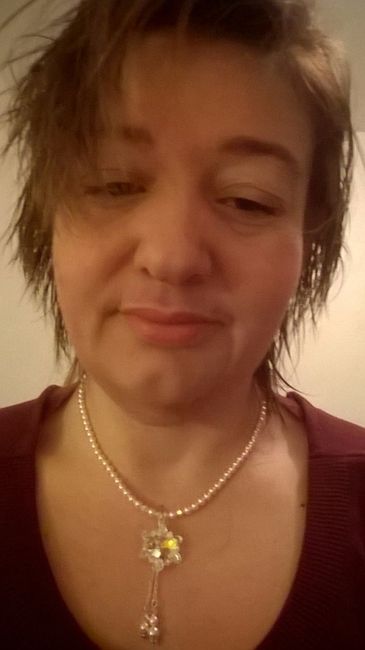 Mon collier Porté. Je l'adore il est superbe