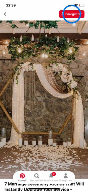 Cérémonie laïque décoration 1
