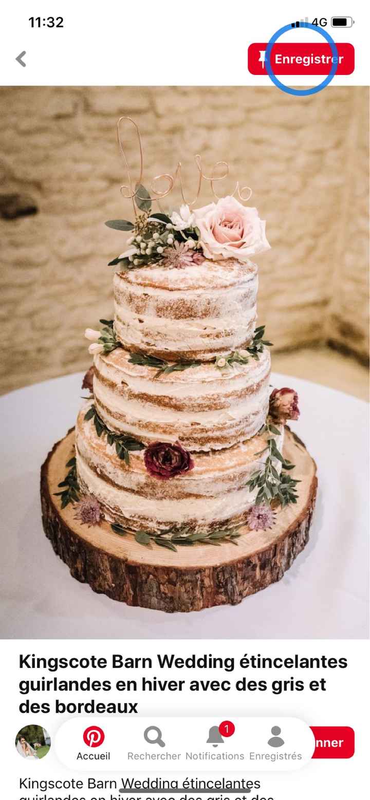 Parlons de notre gateaux de mariage 👰🏼 - 1