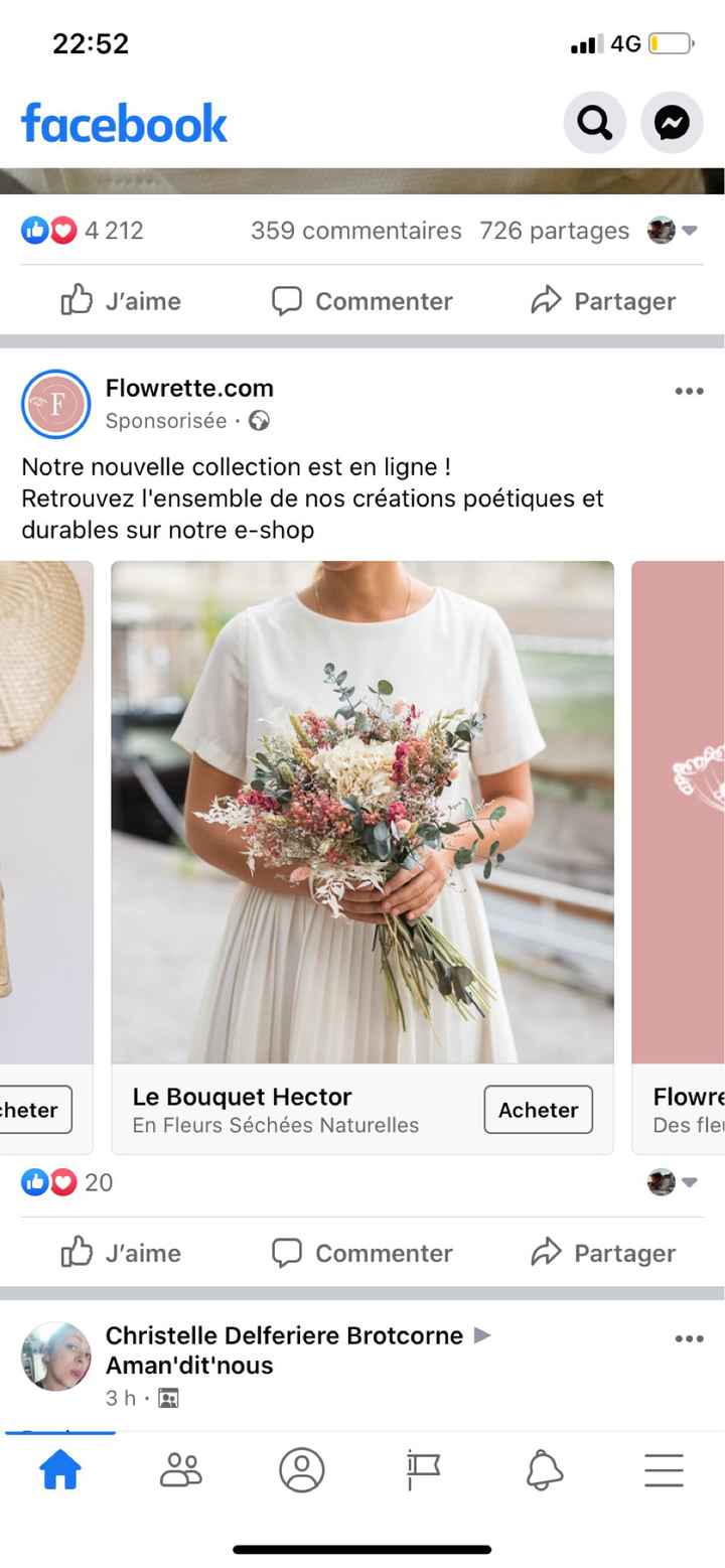 Changement bouquet de mariée 😅 - 2
