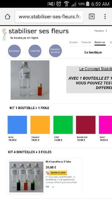 Lyophiliser le bouquet - 1