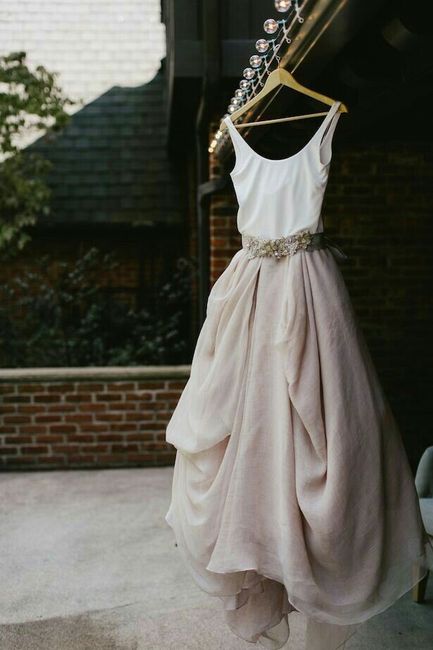Pour ou Contre : Robe de mariée de couleur - 1