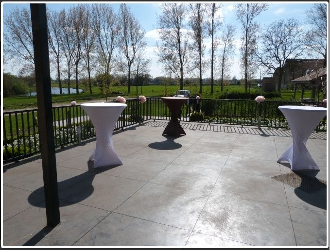 Terrasse du vin d'honneur