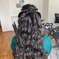 Essai coiffure mariage civil - 1