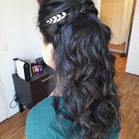 Essai coiffure mariage civil - 2