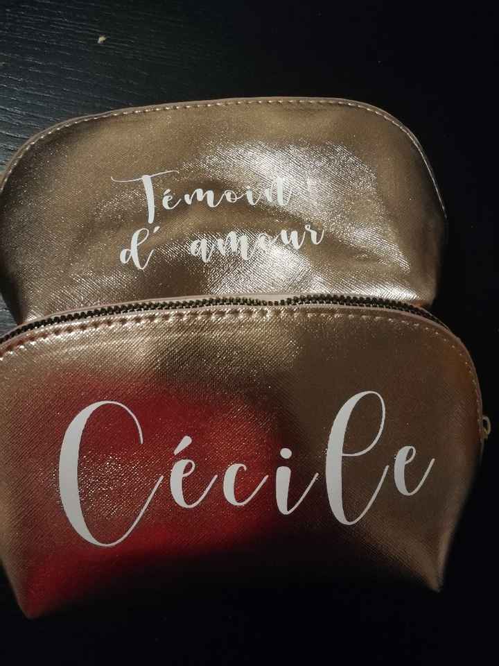 Cadeaux de témoins - 1