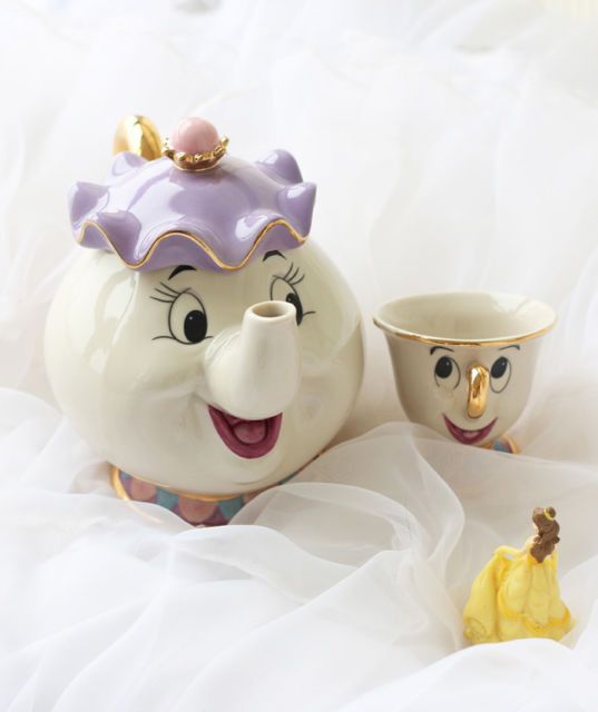 Mrs SAMOVAR et ZIP la Belle et la Bête