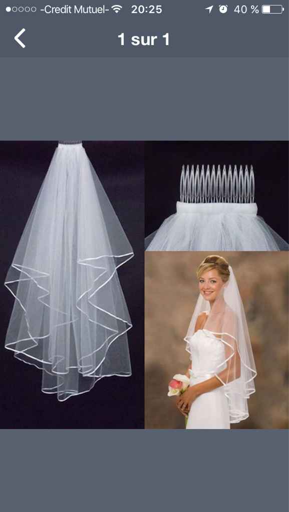 Voile de mariée - 1